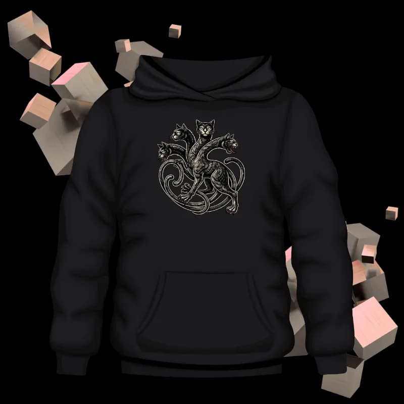 Canguro negro Zarpazo con diseño personalizado